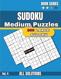 SharpMind: Sudoku Volume 4 for Eye Strain Relief: 195+ Large-Print Medium Puzzles for Adults, Seniors, and Beginners cover