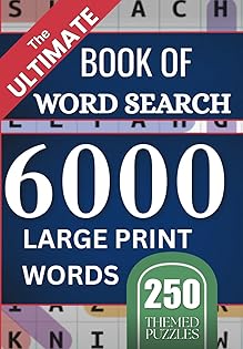 The ULTIMATE Book of Word Search Travel Size: 250 Large Print Puzzles with Over 6000 Words for Relaxing Fun Volume 1 cover